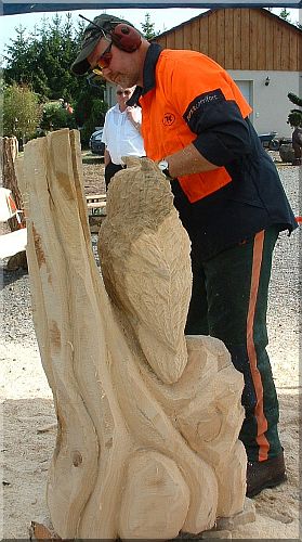 bank eulenbank holz motors�ge schnitzen kettens�ge kunst