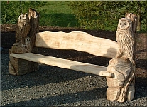 bank holzwerker schnitzen mit der motors�ge