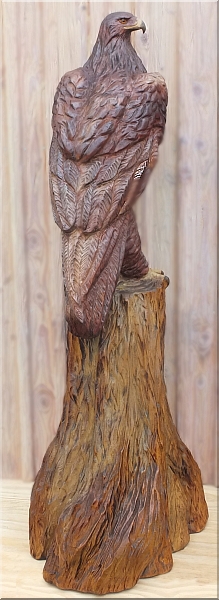  eagle steinadler  motors�genkunst kettens�ge schnitzen jochen adam holzwerker