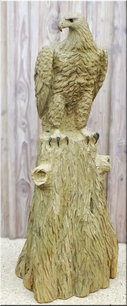 eagle steinadler   motors�genkunst kettens�ge schnitzen jochen adam holzwerker