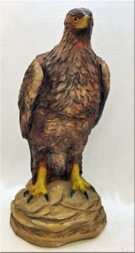 steinadler adler eagle  motors�ge kettens�ge schnitzen jochen adam holzwerker