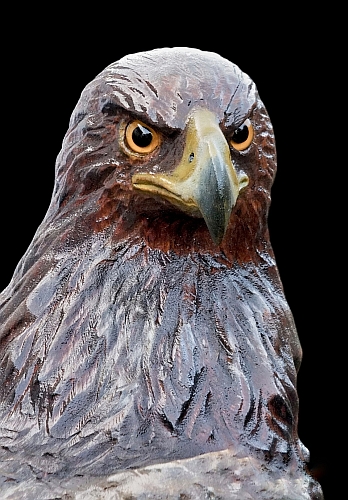 steinadler  lifesize adler eagle  motors�ge kettens�ge schnitzen jochen adam holzwerker