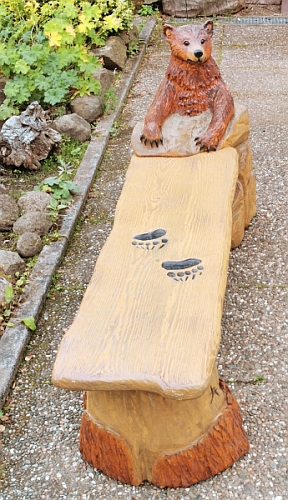 bank b�r b�renbank schnitzen motors�ge kettens�gen holz garten jochen adam holzwerker