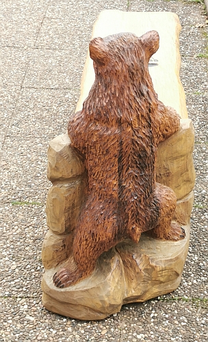 bank b�r b�renbank schnitzen motors�ge kettens�gen holz garten jochen adam holzwerker