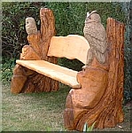 bank holzwerker schnitzen mit der motors�ge