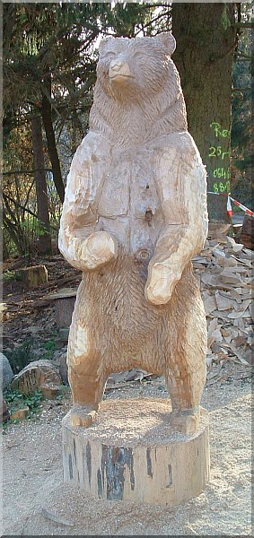 grizzly b�r holzwerker jochen adam schnitzen mit der motors�ge