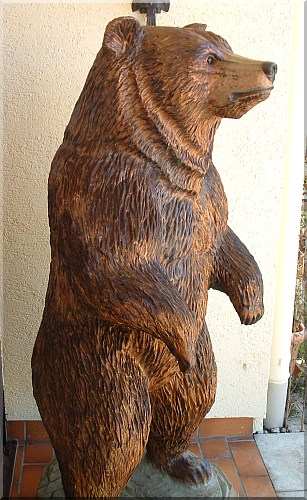 grizzly b�r holzwerker jochen adam schnitzen mit der motors�ge