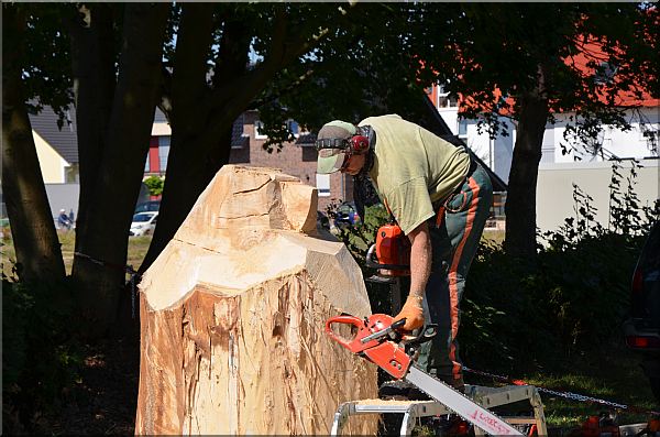 grizzly  b�r holzwerker jochen adam schnitzen mit der motors�ge