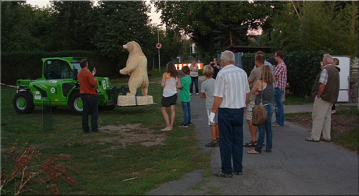 grizzly  b�r holzwerker jochen adam schnitzen mit der motors�ge