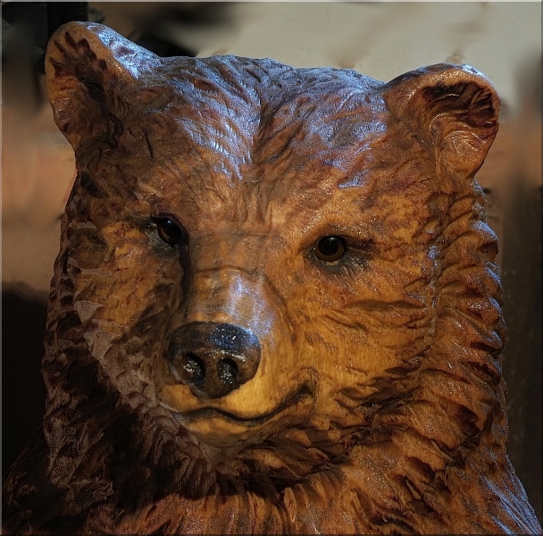  grizzly  b�r holzwerker jochen adam schnitzen mit der motors�ge     