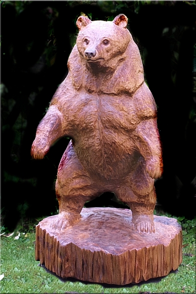 b�r jochen adam holzwerker schnitzen mit der motors�ge