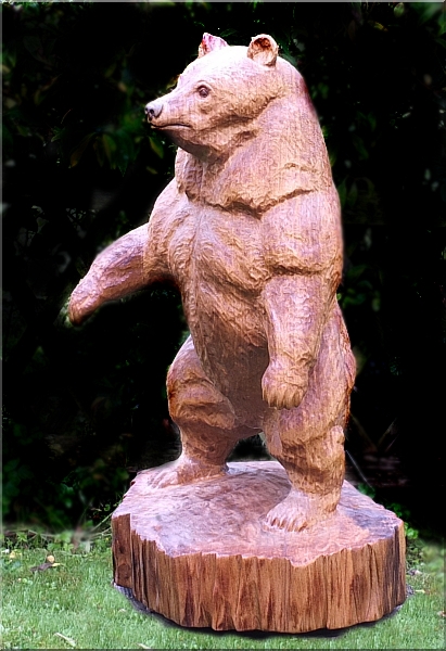 b�r jochen adam holzwerker schnitzen mit der motors�ge