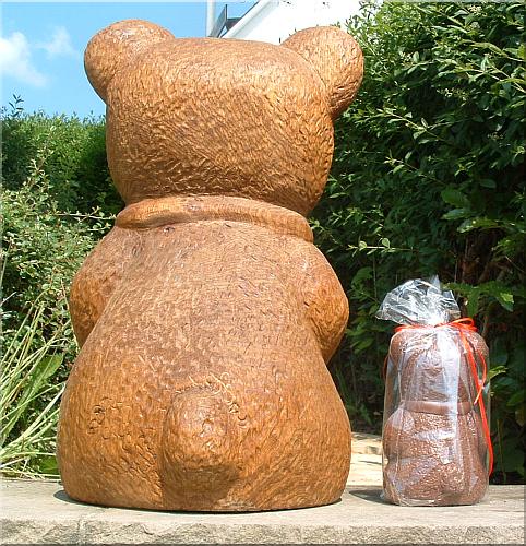 teddyb�r jochen Adam holzwerker motors�ge schnitzen