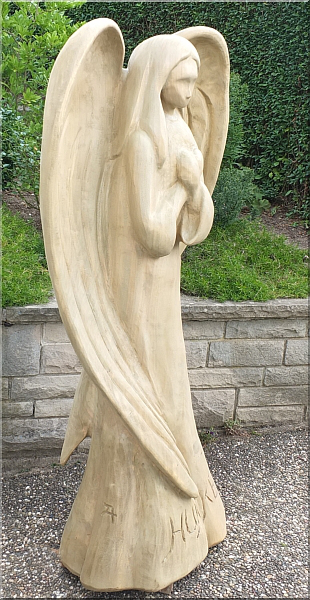 engel holz garten motors�ge schnitzen holzwerker skulptur