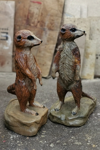 erdm�nnchen motors�ge kettens�ge schnitzen holz kunst