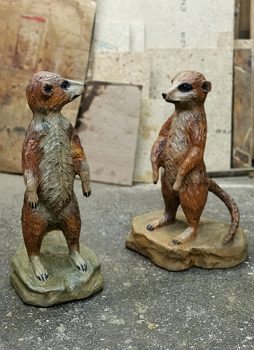 erdm�nnchen motors�ge kettens�ge schnitzen holz kunst