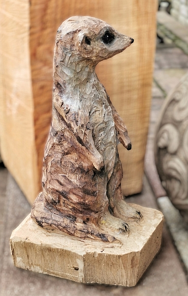 erdm�nnchen motors�ge kettens�ge schnitzen holz kunst