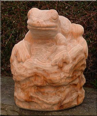 frosch jochen adam holzwerker schnitzen motors�ge kettens�ge