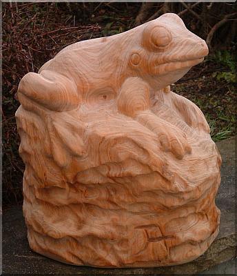 frosch jochen adam holzwerker schnitzen motors�ge kettens�ge