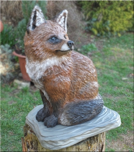 fuchs schnitzen motors�ge kettens�ge holzwerker holz