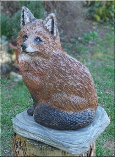 fuchs schnitzen motors�ge kettens�ge holzwerker holz