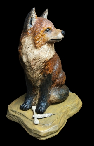 fuchs fox schnitzen motors�ge kettens�ge holzwerker holz