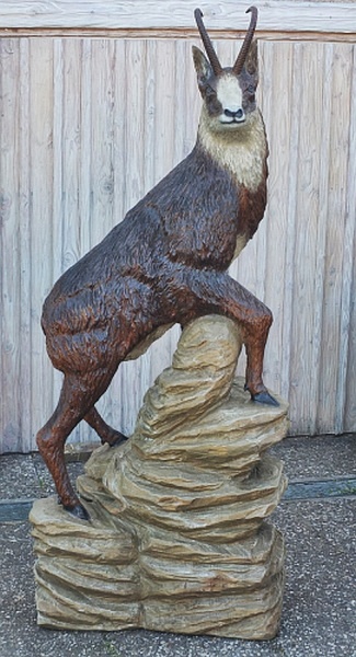 gams g�mse holz motors�ge schnitzen kettens�ge jochen adam holzwerker