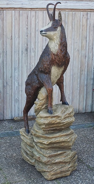 gams g�mse holz motors�ge schnitzen kettens�ge jochen adam holzwerker