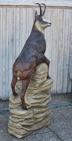 gams g�mse holz motors�ge schnitzen kettens�ge jochen adam holzwerker