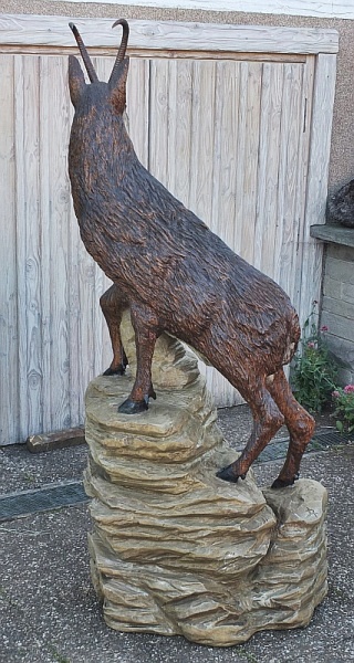 gams g�mse holz motors�ge schnitzen kettens�ge jochen adam holzwerker