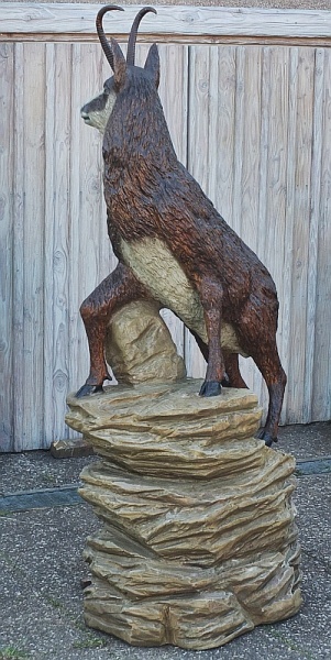 gams g�mse holz motors�ge schnitzen kettens�ge jochen adam holzwerker