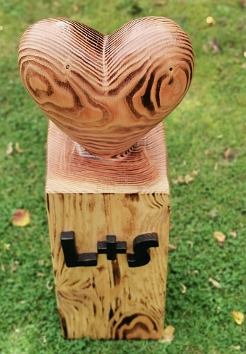 herz motors�ge kettens�ge schnitzen jochen adam holzwerker