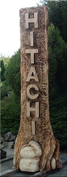 schild motors�ge kettens�ge schnitzen holzwerker hitachi