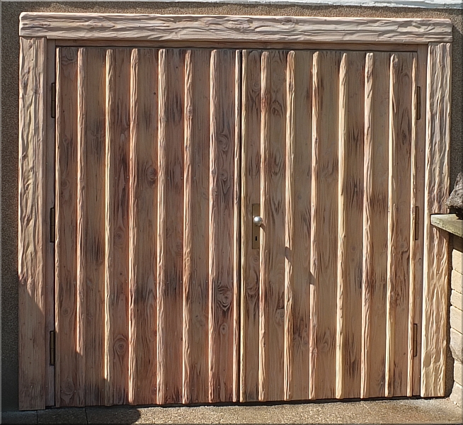  holztor motors�ge schnitzen