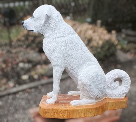 owtscharka alabai mittelasiatischer sch�ferhund hund holz motors�ge kettens�ge schnitzen chainsaw carving holzwerker jochen adam