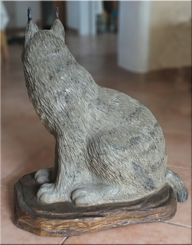 luchs lyns motors�ge kettens�genkunst holz schnitzen jochen adam holzwerker geschnitzt  chainsaw carving