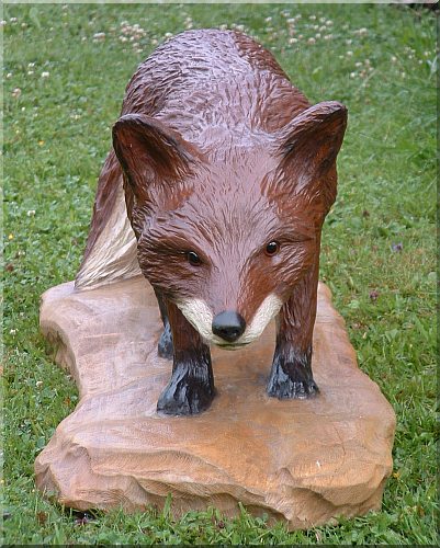 fuchs schnitzen motors�ge kettens�ge holzwerker holz