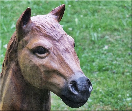 kaltblut kaltblut pferd holz motors�ge kettens�ge schnitzen holzwerker jochen adam