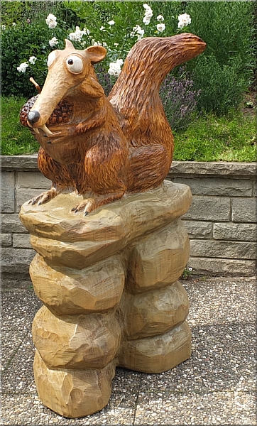 s�belzahneichh�rnchen s�belzahneichh�rnchen holz schnitzen motors�ge kettens�ge holzwerker carving