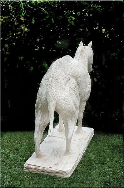 urpferdchen holz pferd schnitzen motors�ge kettens�ge holzwerker