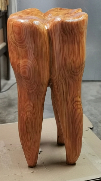 backenzahn zahn holz schnitzen geschnitzt  motors�ge kettens�ge holzwerker