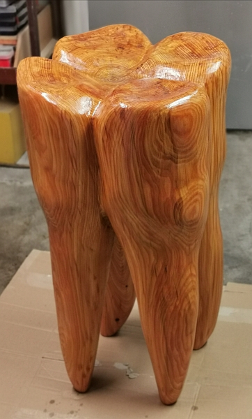 backenzahn zahn holz schnitzen geschnitzt  motors�ge kettens�ge holzwerker